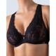 Бюстгальтер на большую грудь Alles TRUFFLE NOIR M plus bralette, Цвет: черный, Размеры: 65H