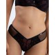 Трусики стринги Alles TRUFFLE NOIR stringi, Цвет: черный, Размеры: S