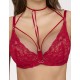 Бюстгальтер с вкладышами пуш-ап Ava INFINITY 2176 U Push Up barbados, Цвет: красный, Размеры: 65D