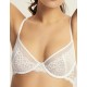 Мягкий кружевной бюстгальтер Esotiq 43655 CARIS белый, Цвет: белый, Размеры: 65C