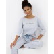 Женская пижама с брюками Sensis DAYDREAMER, Цвет: голубой, Размеры: M