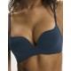 Гладкий бюстгальтер пуш-ап Esotiq COMFIE 43661 темно-синий, Цвет: темно-синий, Размеры: 75D