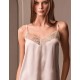 Короткая атласная сорочка Lormar BROADWAY 633887CO talco, Цвет: talco (пудровый), Размеры: S