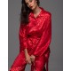 Пижама из жаккардового атласа Mia-Amore LEONA 2236 красный, Цвет: красный, Размеры: 2XL