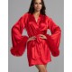 Атласный пеньюар Mia-Amore LOLI 2313 красный, Цвет: красный, Размеры: 2XL/3XL