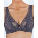 Кружевной бюстгальтер Alles LUCE VIOLA bralette grafit, Цвет: графит, Размеры: 65D