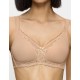 Бюстгальтер без косточек Triumph MODERN LACE+COTTON N бежевый, Цвет: бежевый, Размеры: 80D