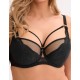 Бюстгальтер полумягкий Gaia 1336 DAISY PU черный, Цвет: черный, Размеры: 70E