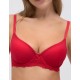 Бюстгальтер с поролоном Ysabel Mora 10794 красный, Цвет: красный, Размеры: 85B