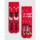 Новогодние мужские носки 2 пары Ysabel Mora 22965, Цвет: красный, Размеры: 41/46