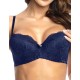 Бюстгальтер балконет Orhideja 587-437 темно-синий, Цвет: темно-синий, Размеры: 80B