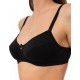 Бюстгальтер мягкий хлопковый без косточек Sielei NATURAL COTTON 1440 nero, Цвет: nero (черный), Размеры: 80C