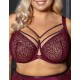 Бюстгальтер с подкроем Kris Line MERLOT soft full cup, Цвет: бордо, Размеры: 100D