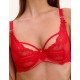 Бюстгальтер мягкий Bella Misteria FIRE SWAN soft, Цвет: красный, Размеры: 70H