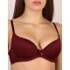 Бюстгальтер спейсер гладкий Orhideja 181-000 бургунди, Цвет: бургунди, Размеры: 80C