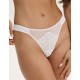 Трусики стринги Esotiq CELEBRISY 44019 белый, Цвет: белый, Размеры: S