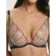 Бюстгальтер бралетт пуш-ап Esotiq NUGAT 43470 бежевый+серый, Цвет: бежевый+серый, Размеры: 65C