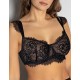 Кружевной бюстгальтер Fluide МАДЕМУАЗЕЛЬ 7053 черный, Цвет: черный, Размеры: 75B