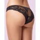Трусы бразилиана низкие Infiore PIZZO 5102 nero, Цвет: nero (черный), Размеры: XL