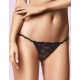 Кружевные трусики стринги Infiore PIZZO 5104 nero, Цвет: nero (черный), Размеры: M