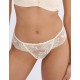 Кружевные стринги Alles PURE ROMANTIC stringi vanilla, Цвет: кремовый, Размеры: S