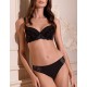 Комплект Lormar LIAISON балконет + слипы Lia54352 nero, Цвет: nero (черный+черный), Размеры: 70B
