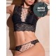 Комплект Lormar LIAISON топ + бразилиана Lia54355 nero, Цвет: nero (черный+черный), Размеры: 70B