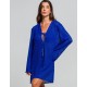 Пляжная туника Cosita Linda CLC26083 AZURE ELEGANCE, Цвет: синий, Размеры: M