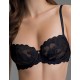 Бюстгальтер с кружевными чашками Mioocchi ЛОТТИ 8348 nero, Цвет: nero (черный), Размеры: 70B