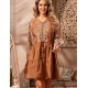 Туника с рукавом Mia-Amore BARBADOS 6003, Цвет: капучино, Размеры: L/XL