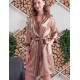 Короткий халат Mia-Amore ELIZA 8173 золотистый, Цвет: золотистый, Размеры: 2XL