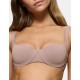 Бюстгальтер балконет Triumph BODY MAKE-UP ILLUSION BALCON EX, Цвет: серо-бежевый, Размеры: 70B