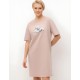 Сорочка для сна Very Neat ПУДЕЛЬ Е10065 кофейный, Цвет: кофейный, Размеры: XL