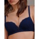 Бюстгальтер балконет пуш-ап Amelie VERA 2521 синий, Цвет: синий, Размеры: 80C
