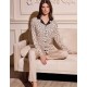 Классическая пижама Lormar LIAISON 654081LU champagne, Цвет: champagne (бежевый), Размеры: S