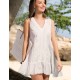 Короткая пляжная туника Mia-Amore ARGENTINA 6890, Цвет: белый, Размеры: L