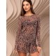 Комплект лонгслив с шортами Mia-Amore BEVERLY 2392 бежевый, Цвет: бежевый, Размеры: 2XL