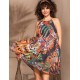 Короткий сарафан Mia-Amore COLIBRI 5680, Цвет: мультицвет, Размеры: M