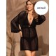 Короткий распашной халат Mia-Amore FORTUNATA 5664 белый, Цвет: белый, Размеры: 2XL/3XL