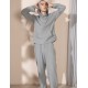 Комплект с капюшоном Mia-Amore NANCY 6026 серый, Цвет: серый, Размеры: 3XL