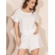 Комплект из хлопкового муслина Mia-Amore NANCY 6033 белый, Цвет: белый, Размеры: 3XL