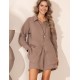 Хлопковый комплект Mia-Amore NANCY 6036 шоколадный, Цвет: шоколадный, Размеры: 4XL