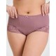 Трусы женские высокие Elli 711 LACE кофейно-розовый, Цвет: кофейно-розовый, Размеры: 3XL