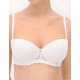 Бюстгальтер бандо Ysabel Mora 10174 BRIDAL жемчужный, Цвет: жемчужный, Размеры: 85B