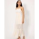 Длинное пляжное платье Ysabel Mora CREAM 86285 кремовый, Цвет: кремовый, Размеры: S