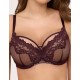 Бюстгальтер полупоролон Ava SOLENE 2233 PU chocolate brown, Цвет: шоколад, Размеры: 75E