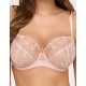 Мягкий бюстгальтер с вышивкой Ava ROSETTE 2228 M glided petal, Цвет: пудра, Размеры: 70J