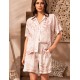 Комплект рубашка с шортами Mia-Amore TELMA 5787, Цвет: латте, Размеры: 3XL