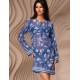 Короткая туника Mia-Amore UNDINA 2400, Цвет: синий, Размеры: 3XL