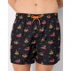 Мужские пляжные шорты Ysabel Mora SPLASH&SKULL 90408, Цвет: чёрный, Размеры: M